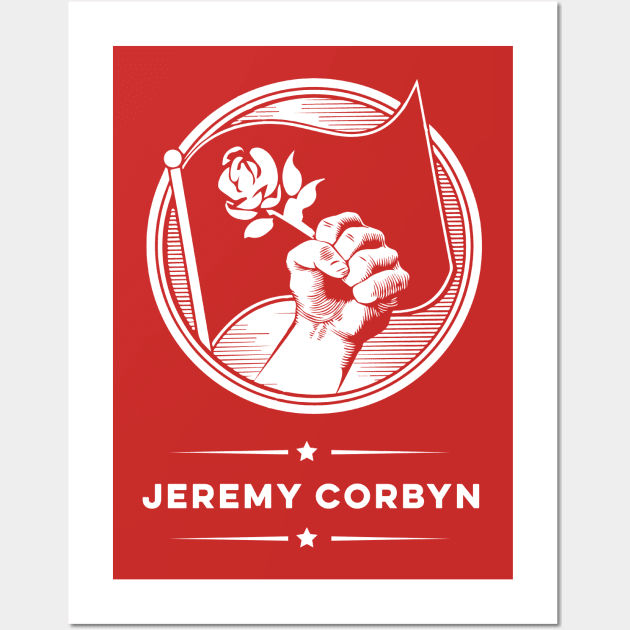 Vote Jeremy Corbyn - Jez We Can Wall Art by AllriotOutlet